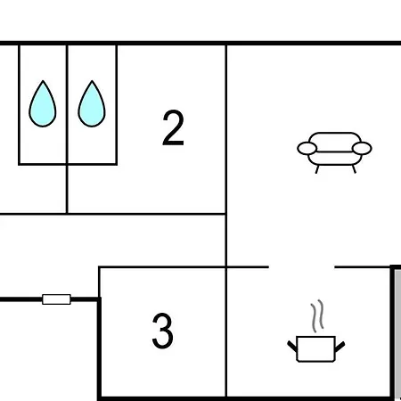 Апартаменты Three-bedroom In *